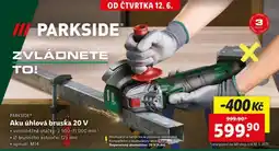 Lidl PARKSIDE Aku úhlová bruska 20 V nabídka