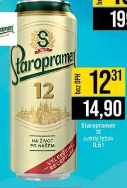 Jip Staropramen 12 nabídka