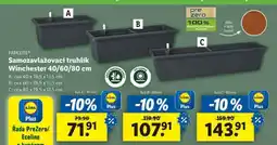 Lidl PARKSIDE Samozavlažovací truhlík Winchester 40/60/80 cm nabídka