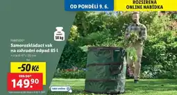 Lidl PARKSIDE Samorozkládací vak na zahradní odpad 85 l nabídka