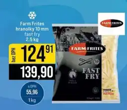 Jip Farm Frites hranolky 10 mm fast fry nabídka
