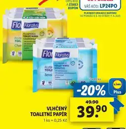 Lidl Vlhčený toaletní papír nabídka