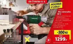Lidl PARKSIDE Aku nýtovačka 20 V nabídka