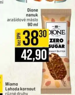 Jip Dione nanuk arašídové máslo 90 ml nabídka