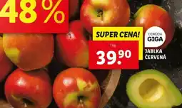 Lidl Jablka červená nabídka