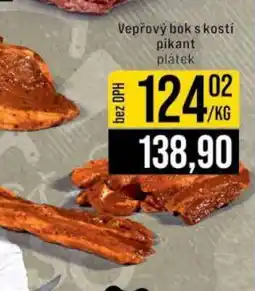 Jip Vepřový bok s kosti pikant plátek nabídka