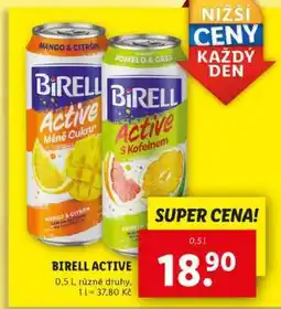 Lidl Birell Active nabídka