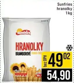 Jip Sunfries hranolky nabídka