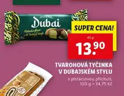 Lidl Tvarohová tyčinka v dubajském stylu nabídka