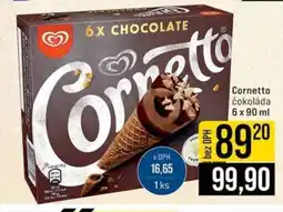 Jip Cornetto čokoláda 6 x 90 ml nabídka