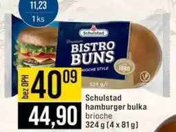 Jip Schulstad hamburger bulka brioche nabídka