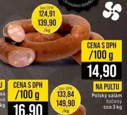 Jip Polský salám točený cca 3 kg nabídka