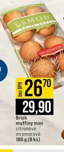 Jip Brick muffiny mini citronové mramorové nabídka
