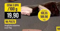 Jip Anglická slanina cca 1 kg nabídka