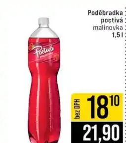 Jip Poděbradka Poctivá malinovka nabídka