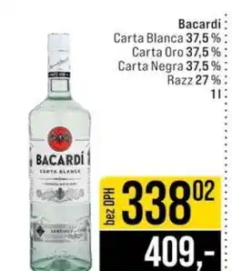 Jip Bacardi nabídka