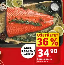 Lidl Losos obecný nabídka