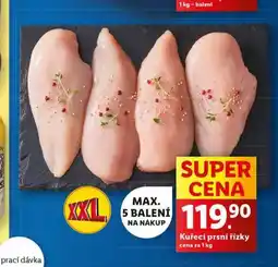 Lidl Kuřecí prsní řízky nabídka