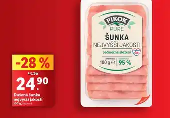 Lidl Dušená šunka nejvyšší jakosti nabídka
