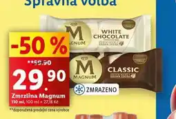 Lidl Magnum zmrzlina nabídka
