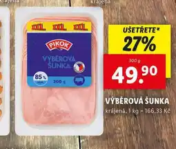Lidl Výběrová šunka nabídka