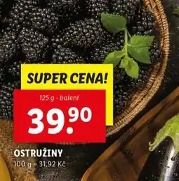 Lidl Ostružiny nabídka