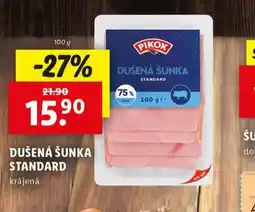Lidl Dušená šunka standard nabídka