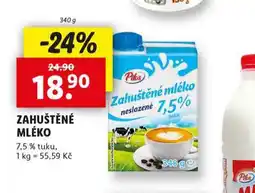 Lidl Zahuštěné mléko nabídka