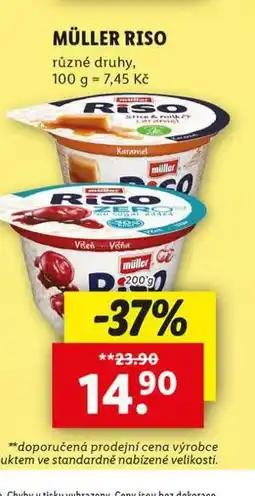 Lidl Müller riso nabídka