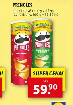 Lidl Pringles nabídka