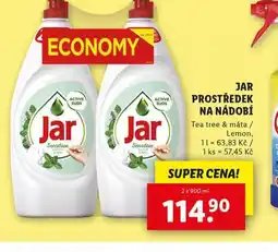Lidl Jar prostředek na nádobí nabídka