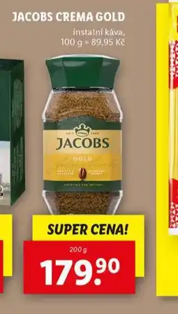 Lidl Jacobs crema gold nabídka