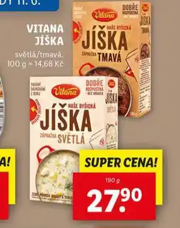 Lidl Vitana jíška nabídka