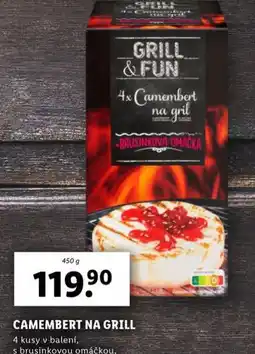 Lidl Camembert na gril nabídka