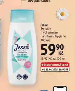 dm drogerie Jessa mycí emulze nabídka