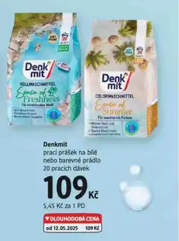 dm drogerie Denkmit prací prášek nabídka
