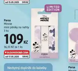 dm drogerie Parsa minnie nabídka