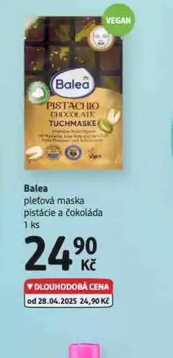 dm drogerie Balea pleťová maska nabídka
