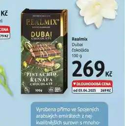 dm drogerie Realmix dubai čokoláda nabídka