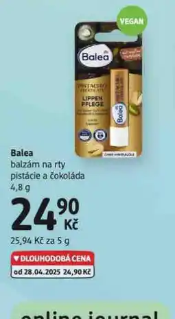 dm drogerie Balea balzám na rty nabídka