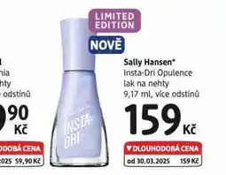 dm drogerie Sally hansen lak na nehty nabídka