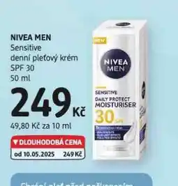 dm drogerie Nivea men krém nabídka