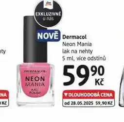 dm drogerie Dermacol lak na nehty nabídka