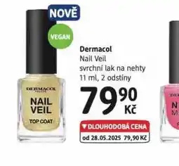 dm drogerie Dermacol lak na nehty nabídka