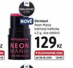 dm drogerie Dermacol krémová tvářenka nabídka