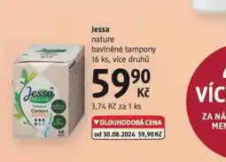 dm drogerie Jessa tampony nabídka