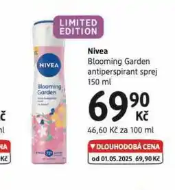 dm drogerie Nivea antiperspirant sprej nabídka