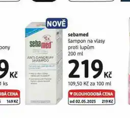 dm drogerie Sebamed šampon nabídka