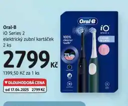 dm drogerie Oral-b io series 2 elektrický zubní kartáček nabídka