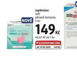 dm drogerie Joydivision soft pěnové tampony nabídka